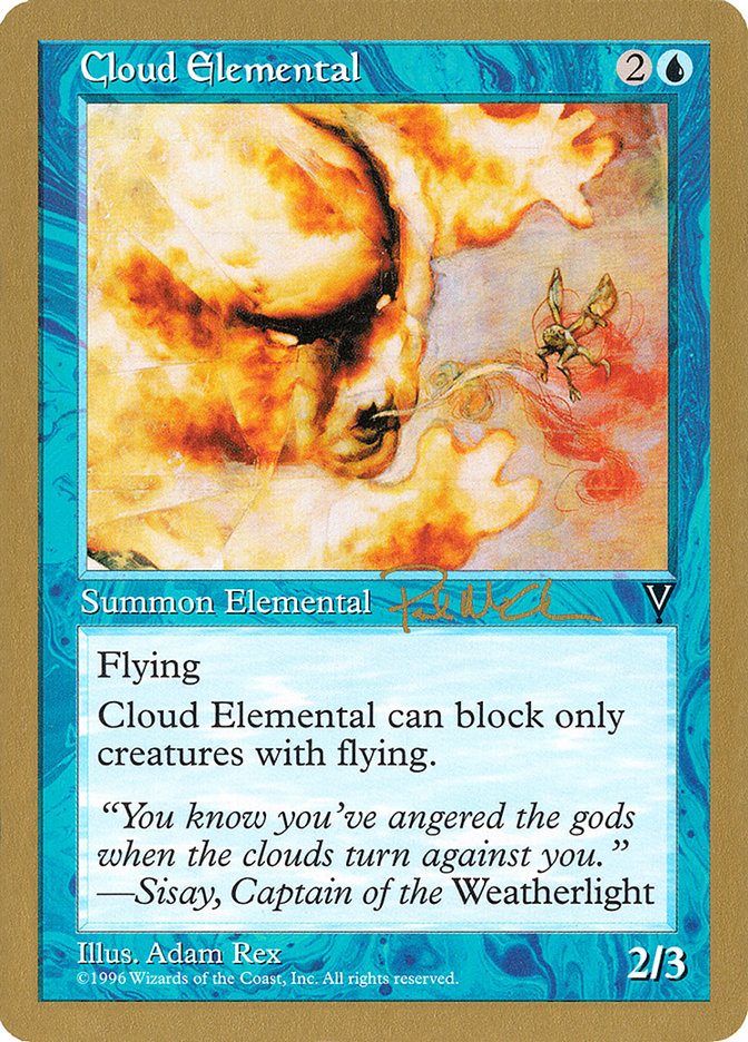 Cloud Elemental (Paul McCabe) [World Championship Decks 1997] | PLUS EV GAMES 