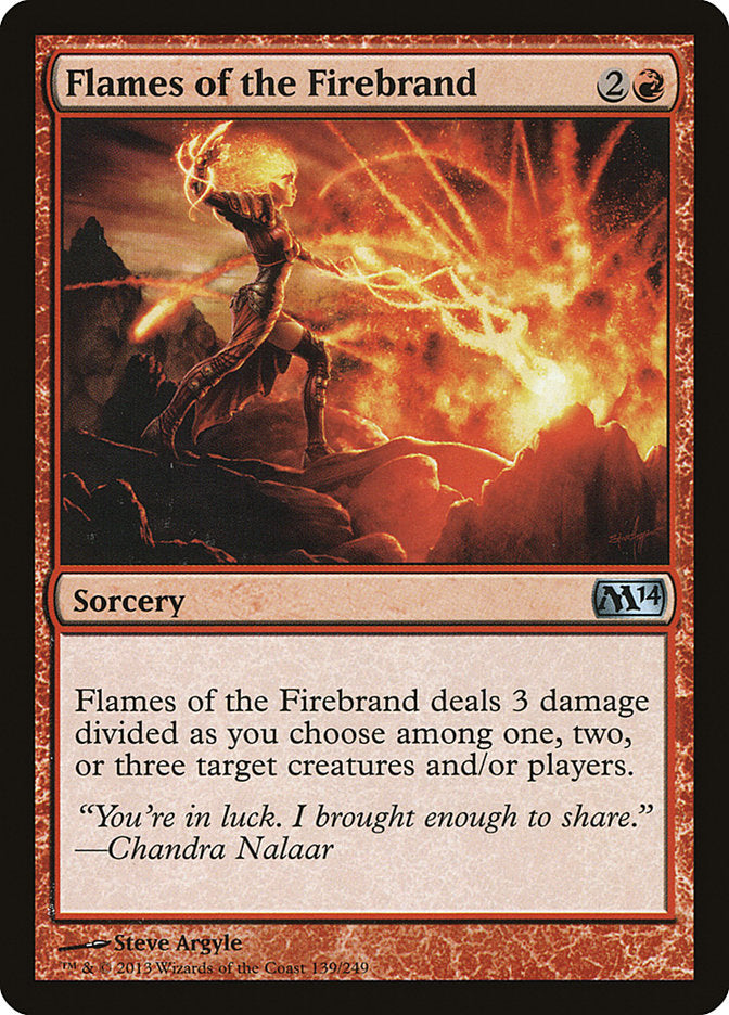 Flames of the Firebrand [Magic 2014] | PLUS EV GAMES 