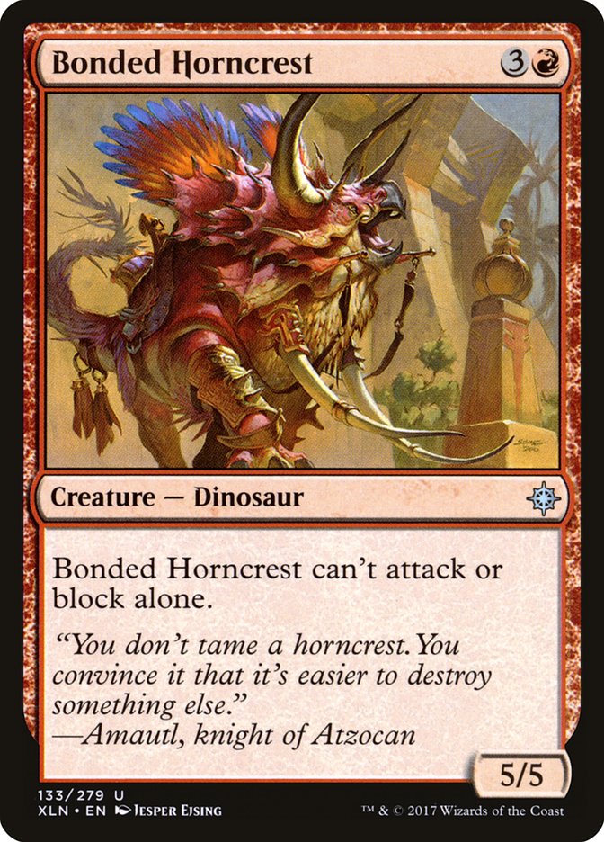 Bonded Horncrest [Ixalan] | PLUS EV GAMES 