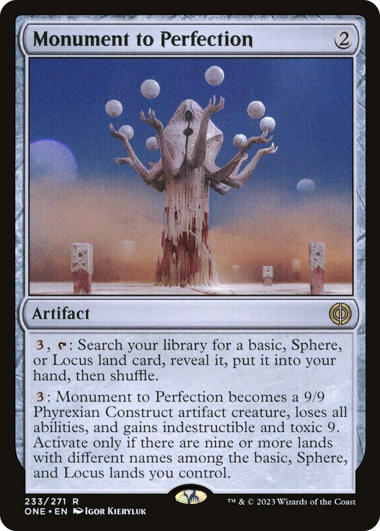 Monument to Perfection [Phyrexia: All Will Be One] | PLUS EV GAMES 