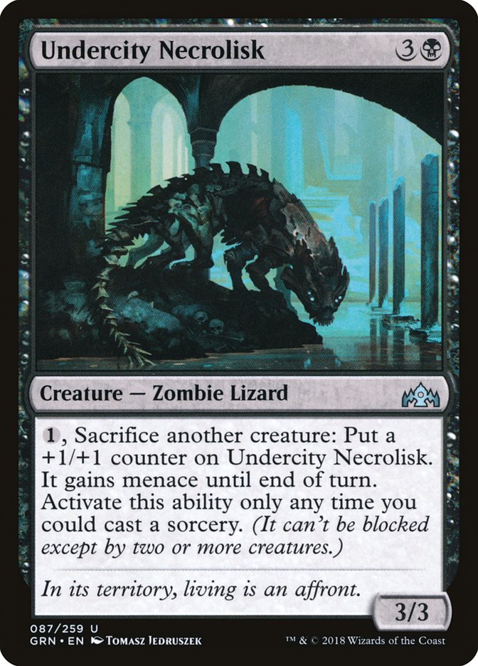 Undercity Necrolisk [Guilds of Ravnica] | PLUS EV GAMES 