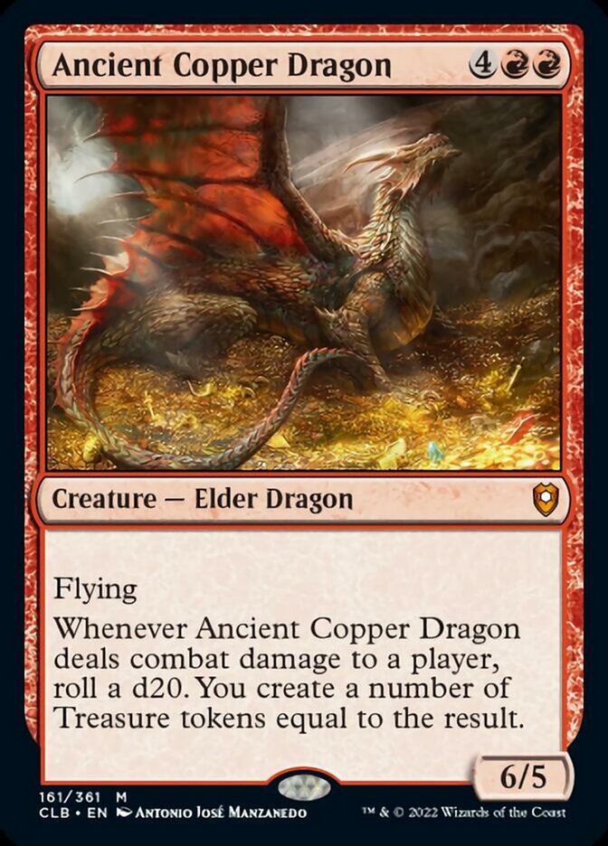 Ancient Copper Dragon [Commander Legends: Battle for Baldur's Gate] | PLUS EV GAMES 