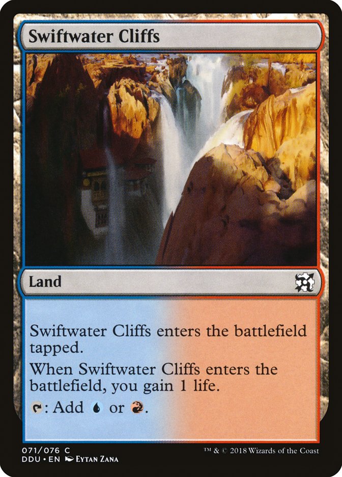 Swiftwater Cliffs [Duel Decks: Elves vs. Inventors] | PLUS EV GAMES 