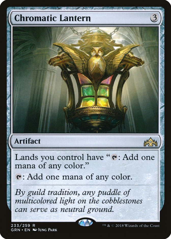 Chromatic Lantern [Guilds of Ravnica] | PLUS EV GAMES 