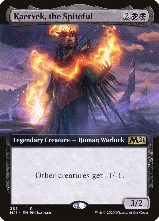Kaervek, the Spiteful (Extended) [Core Set 2021] | PLUS EV GAMES 