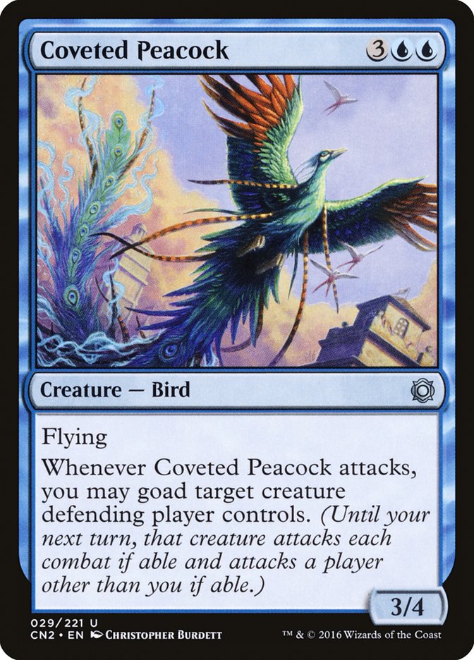 Coveted Peacock [Conspiracy: Take the Crown] | PLUS EV GAMES 