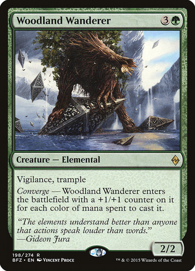Woodland Wanderer [Battle for Zendikar] | PLUS EV GAMES 