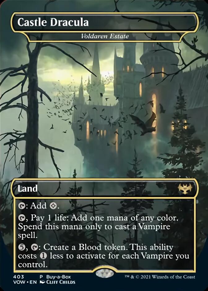 Voldaren Estate - Castle Dracula (Buy-A-Box) [Innistrad: Crimson Vow] | PLUS EV GAMES 