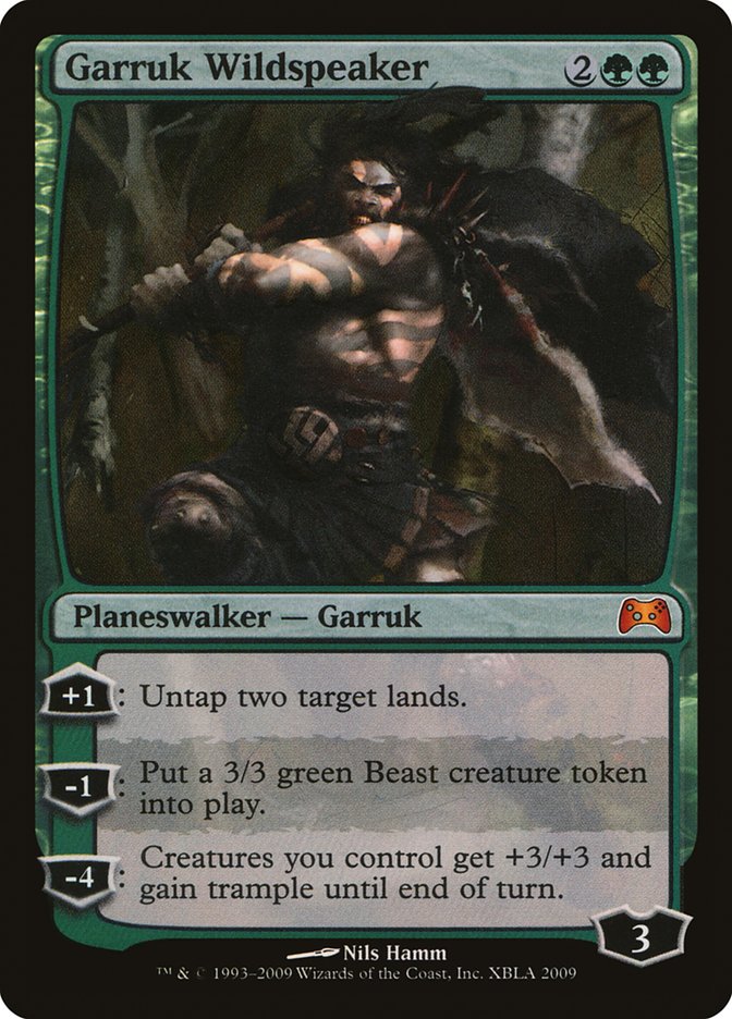 Garruk Wildspeaker (Duels of the Planeswalkers Promos) [Duels of the Planeswalkers Promos 2009] | PLUS EV GAMES 