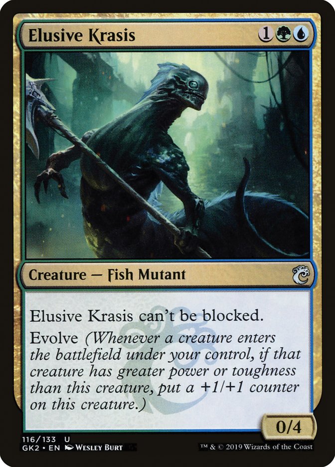 Elusive Krasis [Ravnica Allegiance Guild Kit] | PLUS EV GAMES 