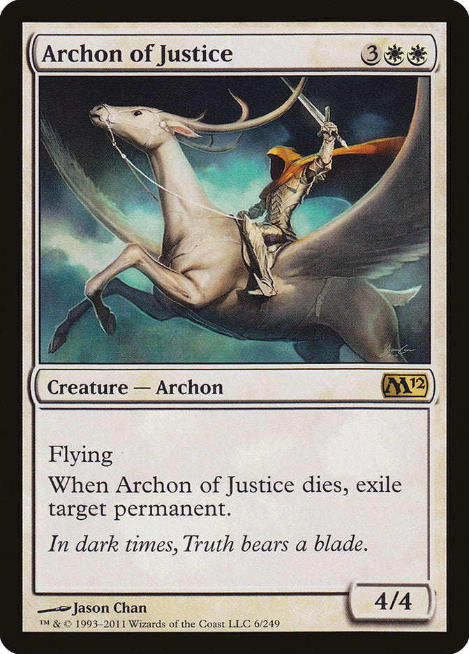 Archon of Justice [Magic 2012] | PLUS EV GAMES 