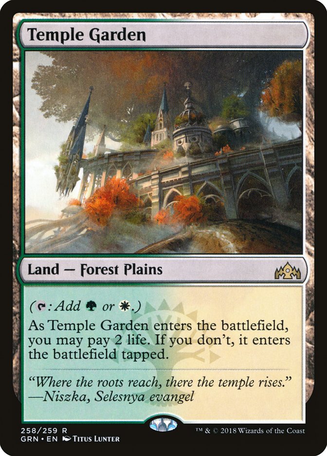 Temple Garden [Guilds of Ravnica] | PLUS EV GAMES 