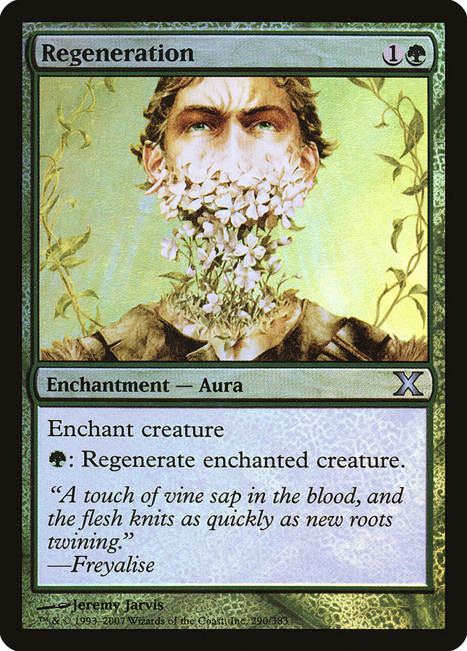 Regeneration (Premium Foil) [Tenth Edition] | PLUS EV GAMES 
