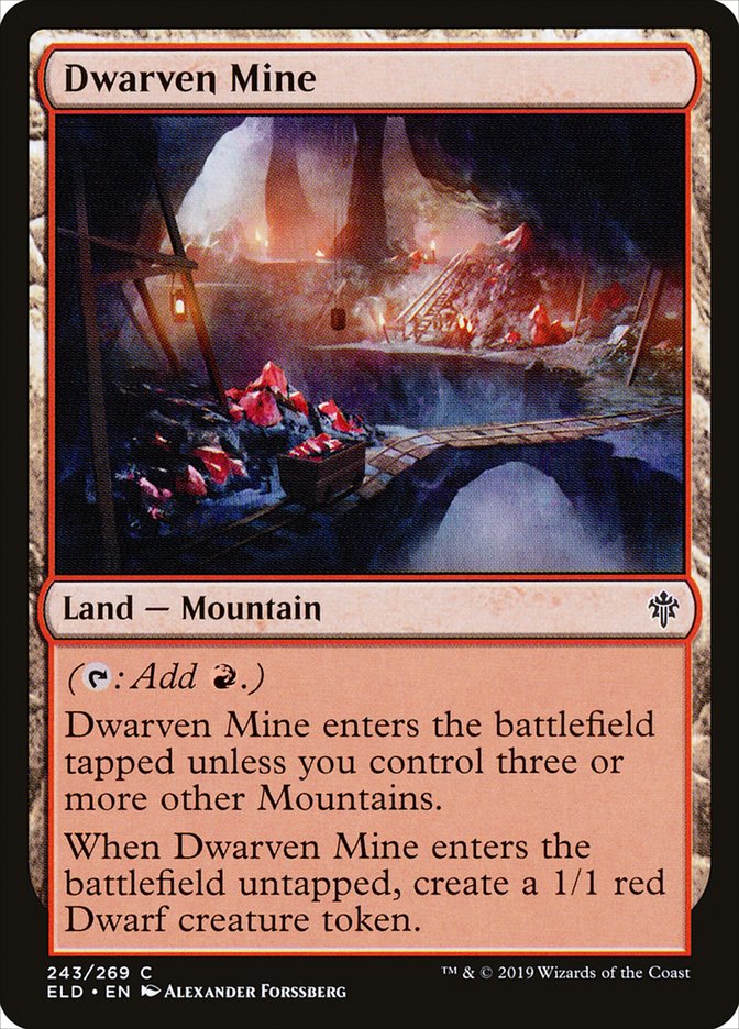 Dwarven Mine [Throne of Eldraine] | PLUS EV GAMES 