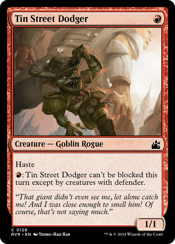 Tin Street Dodger [Ravnica Remastered] | PLUS EV GAMES 