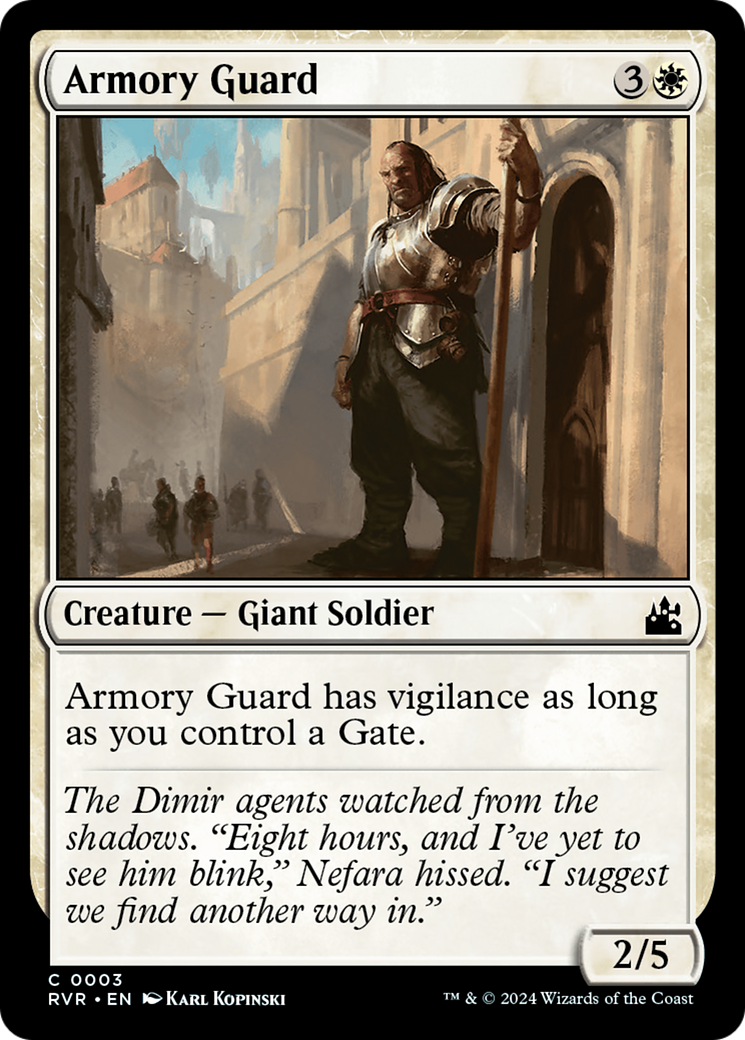 Armory Guard [Ravnica Remastered] | PLUS EV GAMES 