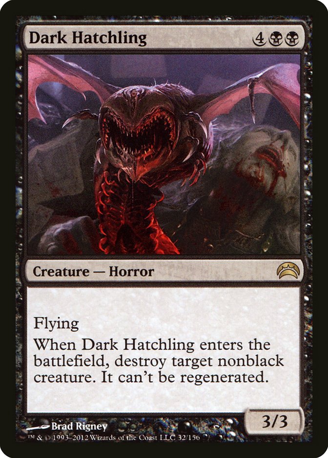 Dark Hatchling [Planechase 2012] | PLUS EV GAMES 