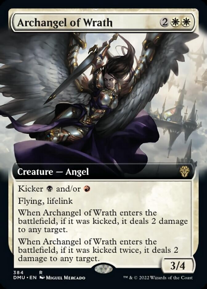 Archangel of Wrath (Extended Art) [Dominaria United] | PLUS EV GAMES 