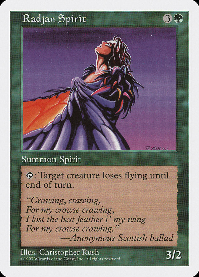 Radjan Spirit [Fifth Edition] | PLUS EV GAMES 