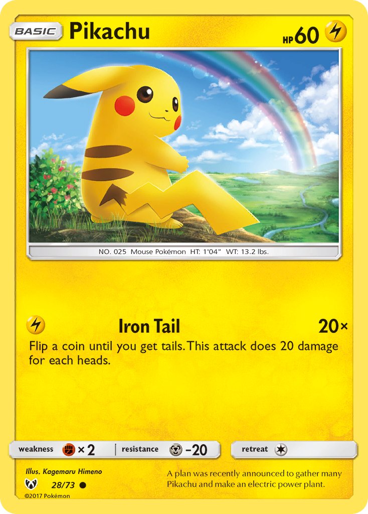 Pikachu (28/73) (Water Web Holo) [Miscellaneous Cards & Products] | PLUS EV GAMES 