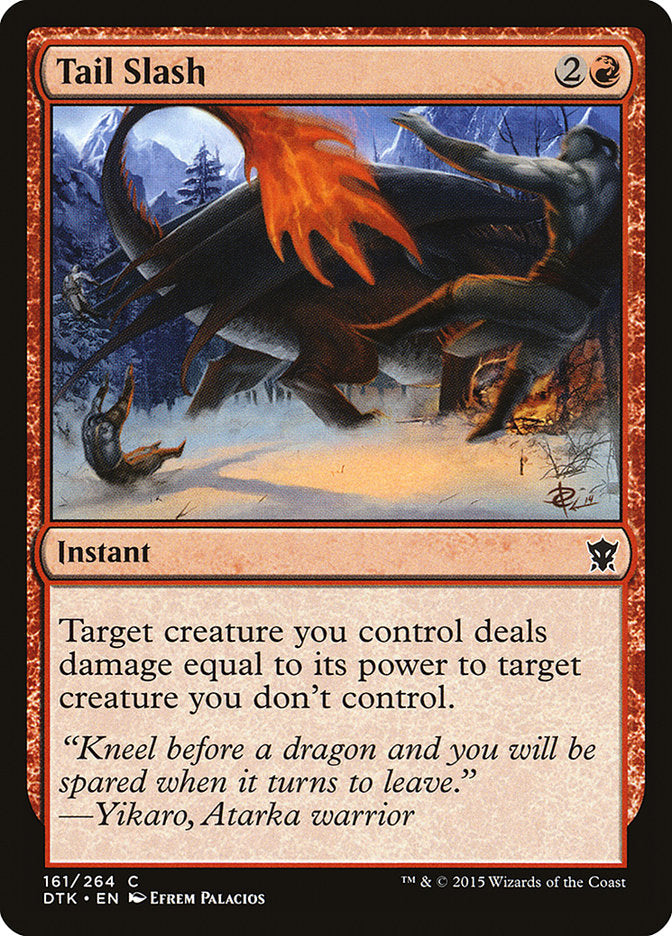 Tail Slash [Dragons of Tarkir] | PLUS EV GAMES 