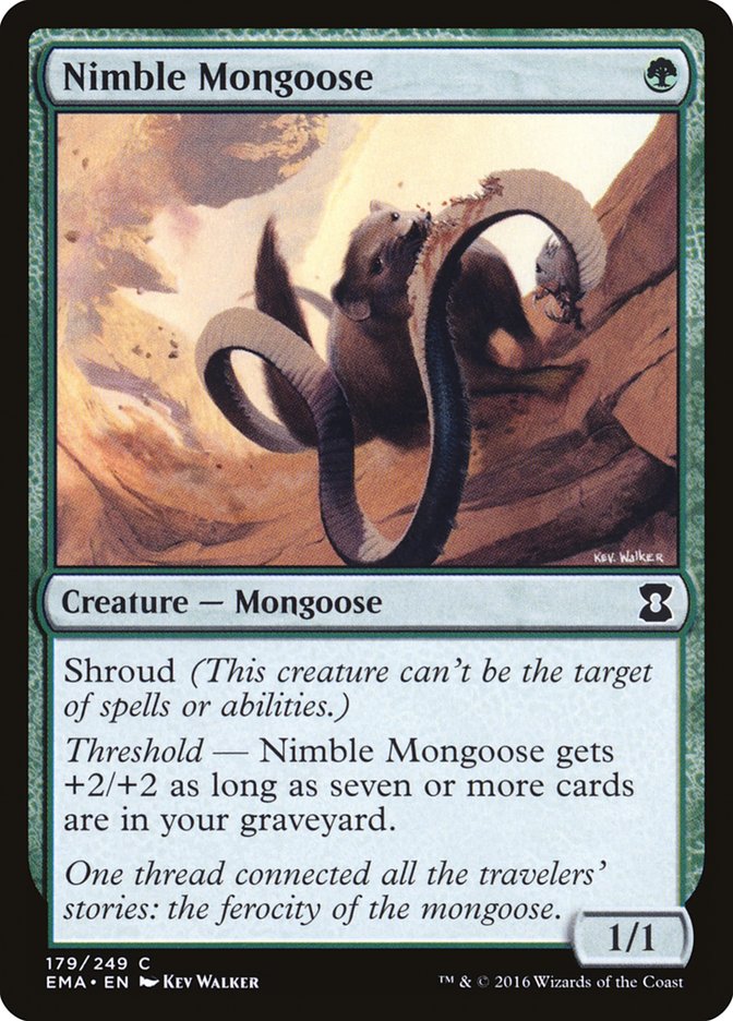 Nimble Mongoose [Eternal Masters] | PLUS EV GAMES 