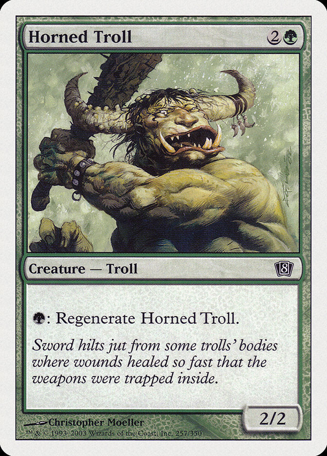 Horned Troll [Eighth Edition] | PLUS EV GAMES 
