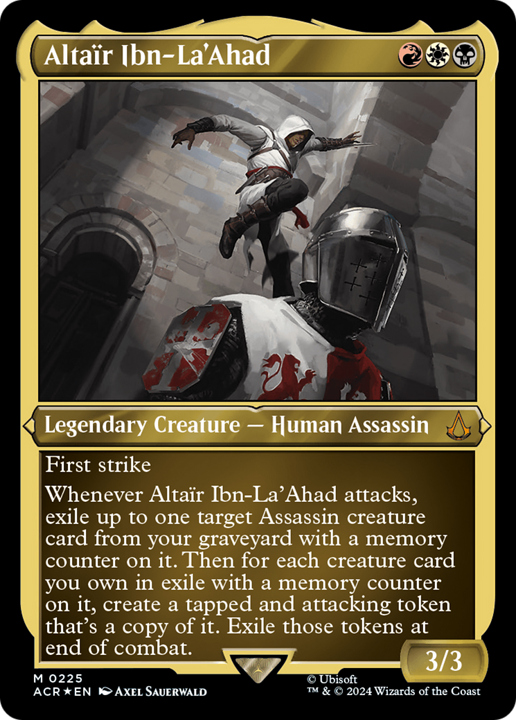 Altair Ibn-La'Ahad (Foil Etched) [Assassin's Creed] | PLUS EV GAMES 