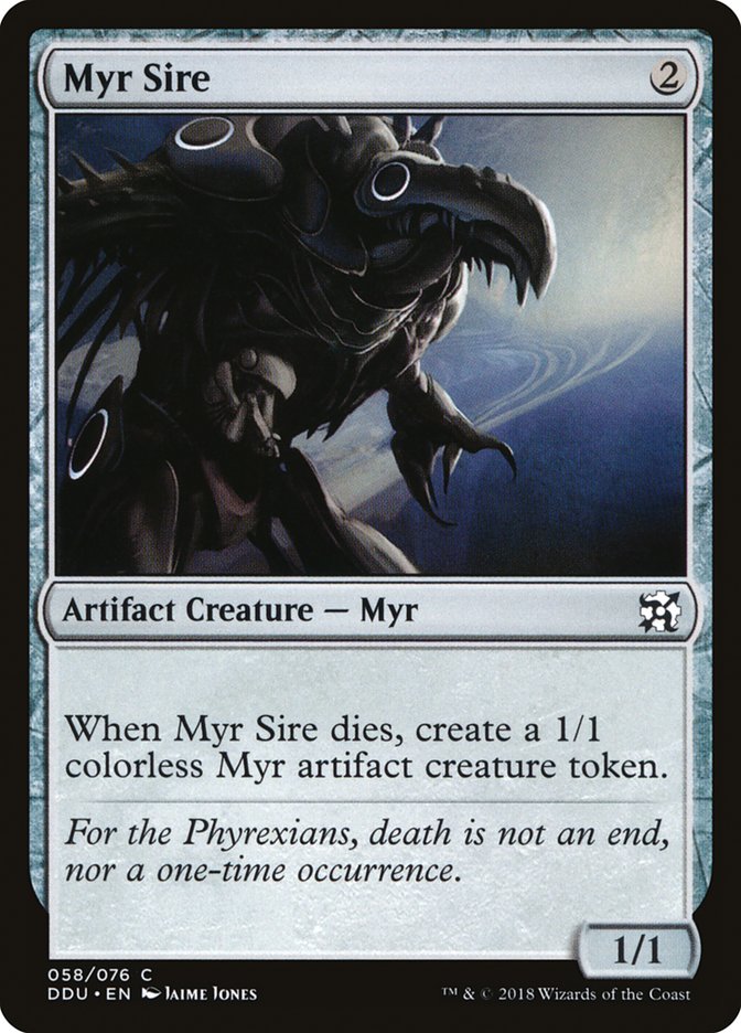 Myr Sire [Duel Decks: Elves vs. Inventors] | PLUS EV GAMES 