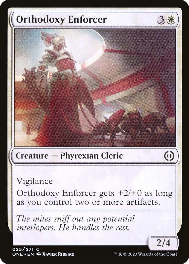 Orthodoxy Enforcer [Phyrexia: All Will Be One] | PLUS EV GAMES 