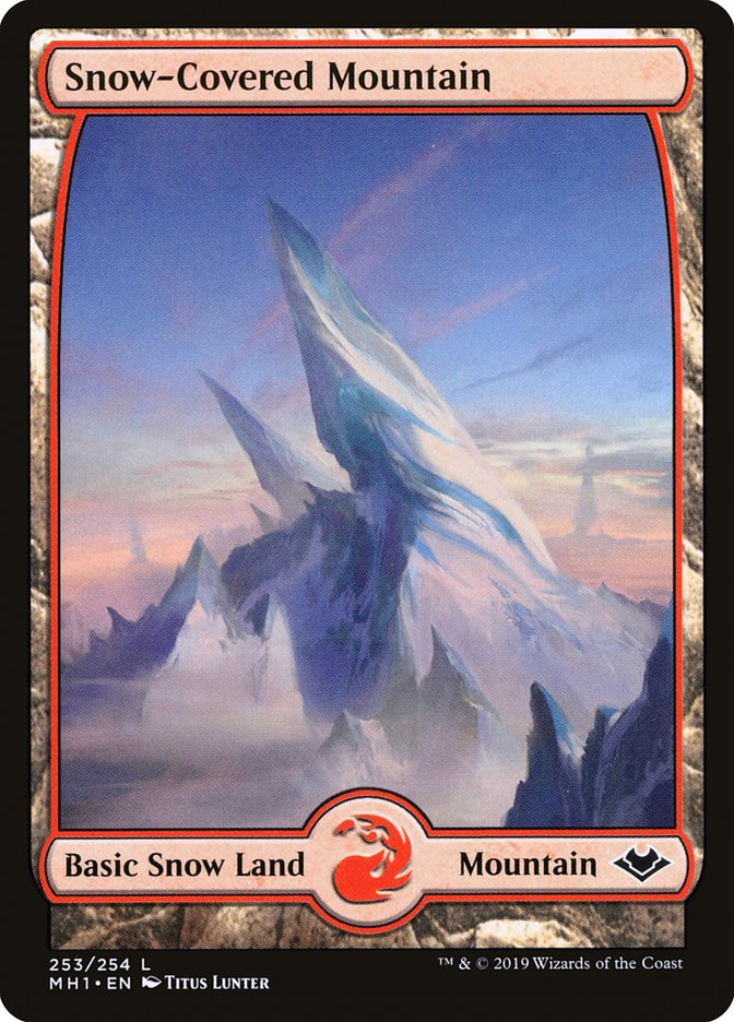 Snow-Covered Mountain [Modern Horizons] | PLUS EV GAMES 