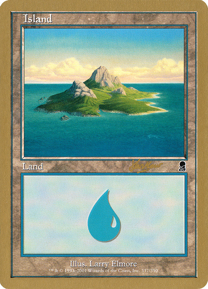 Island (shh337) (Sim Han How) [World Championship Decks 2002] | PLUS EV GAMES 