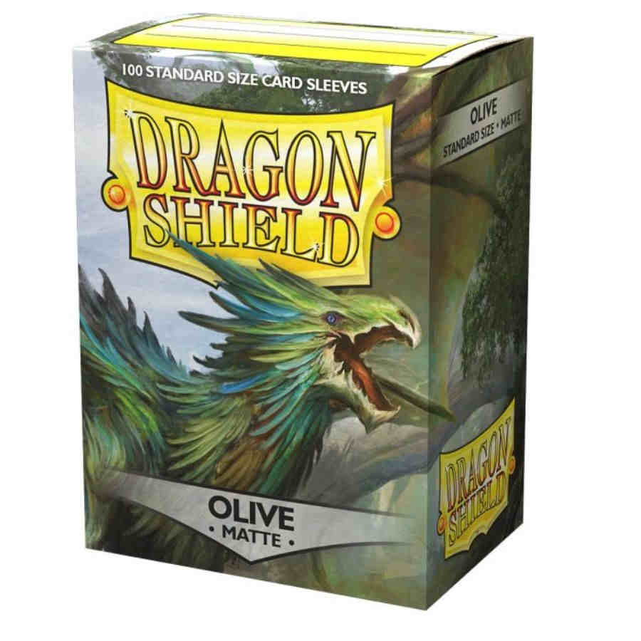 Dragon Shield Matte 100ct Standard Color Sleeves