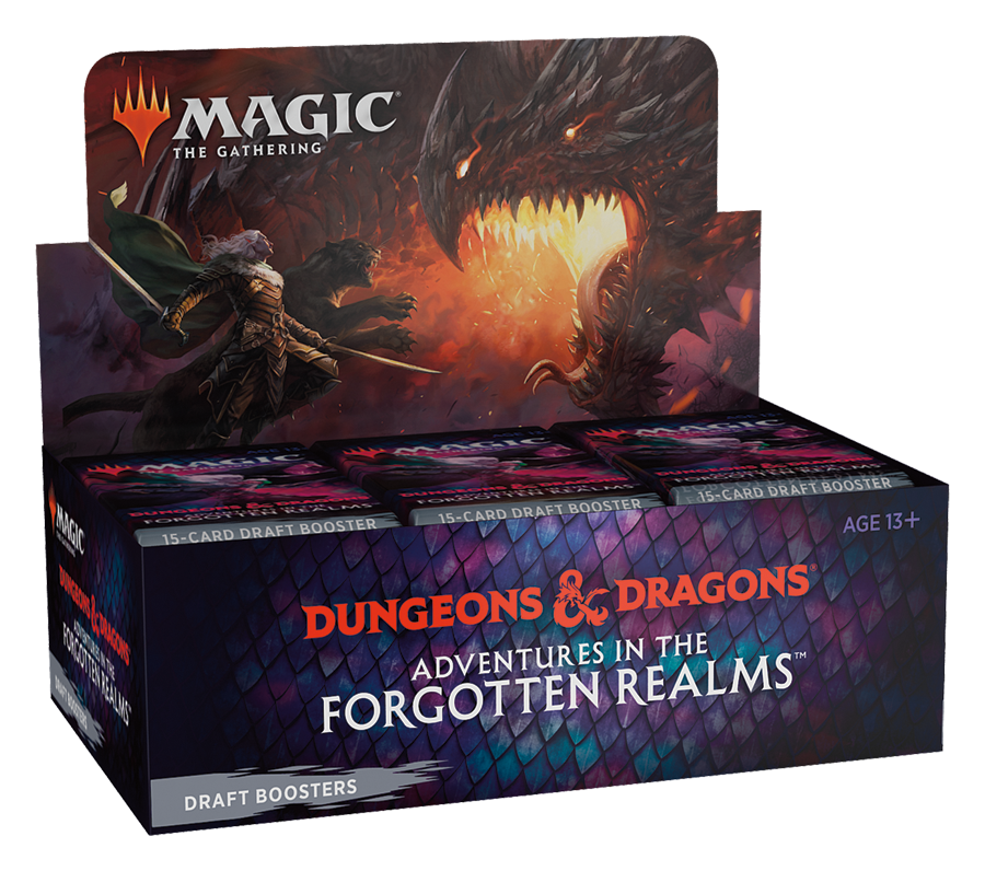 Magic the Gathering CCG: Adventures in the Forgotten Realms Draft Booster | PLUS EV GAMES 