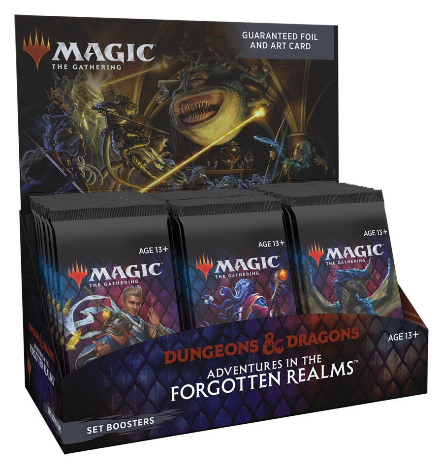 Magic the Gathering CCG: Adventures in the Forgotten Realms Set Booster | PLUS EV GAMES 