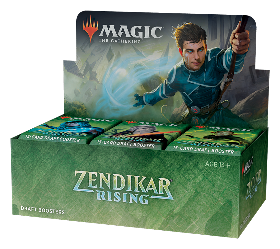 Zendikar Rising Draft Booster Box - Cape Fear Collectibles | PLUS EV GAMES 