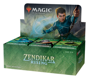 Zendikar Rising Draft Booster Box - Cape Fear Collectibles