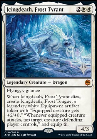 Icingdeath, Frost Tyrant (Promo Pack) [Dungeons & Dragons: Adventures in the Forgotten Realms Promos] | PLUS EV GAMES 