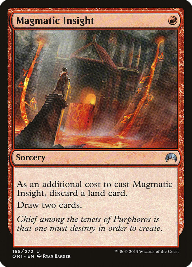 Magmatic Insight [Magic Origins] | PLUS EV GAMES 