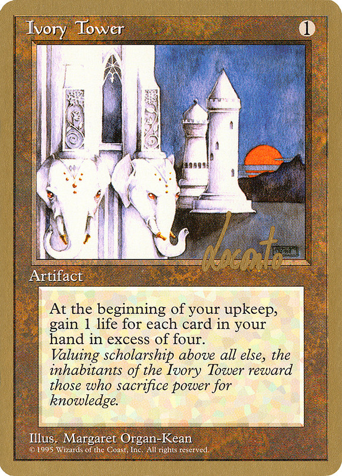 Ivory Tower (Michael Loconto) [Pro Tour Collector Set] | PLUS EV GAMES 