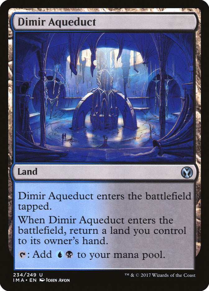 Dimir Aqueduct [Iconic Masters] | PLUS EV GAMES 