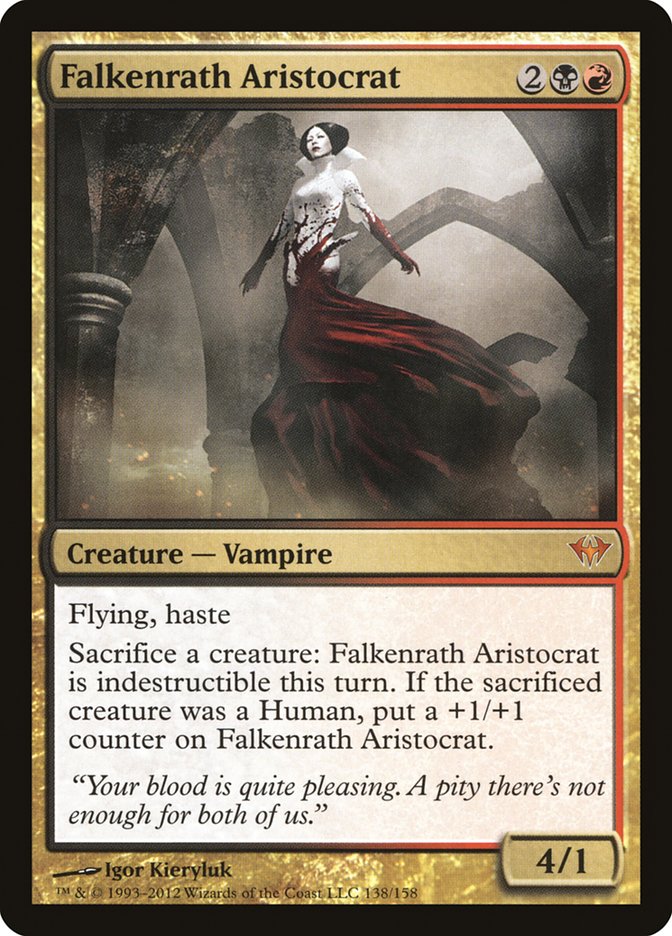 Falkenrath Aristocrat [Dark Ascension] | PLUS EV GAMES 