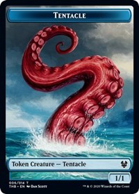 Tentacle // Satyr Double-sided Token [Theros Beyond Death Tokens] | PLUS EV GAMES 