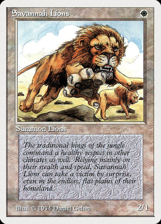 Savannah Lions [Summer Magic / Edgar] | PLUS EV GAMES 