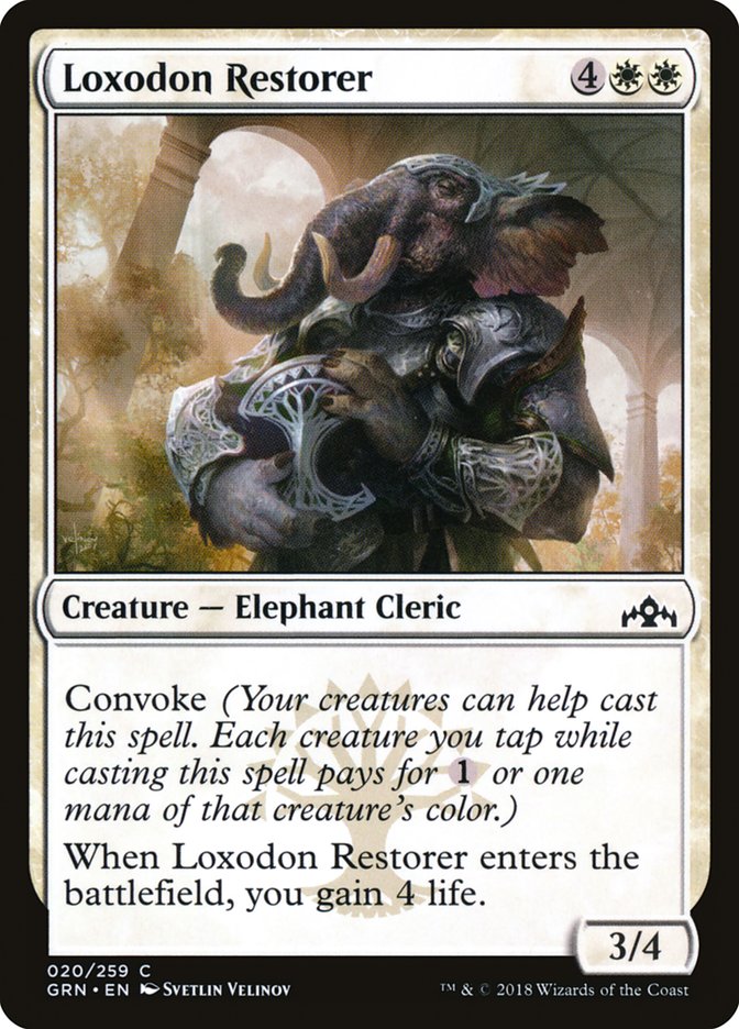 Loxodon Restorer [Guilds of Ravnica] | PLUS EV GAMES 