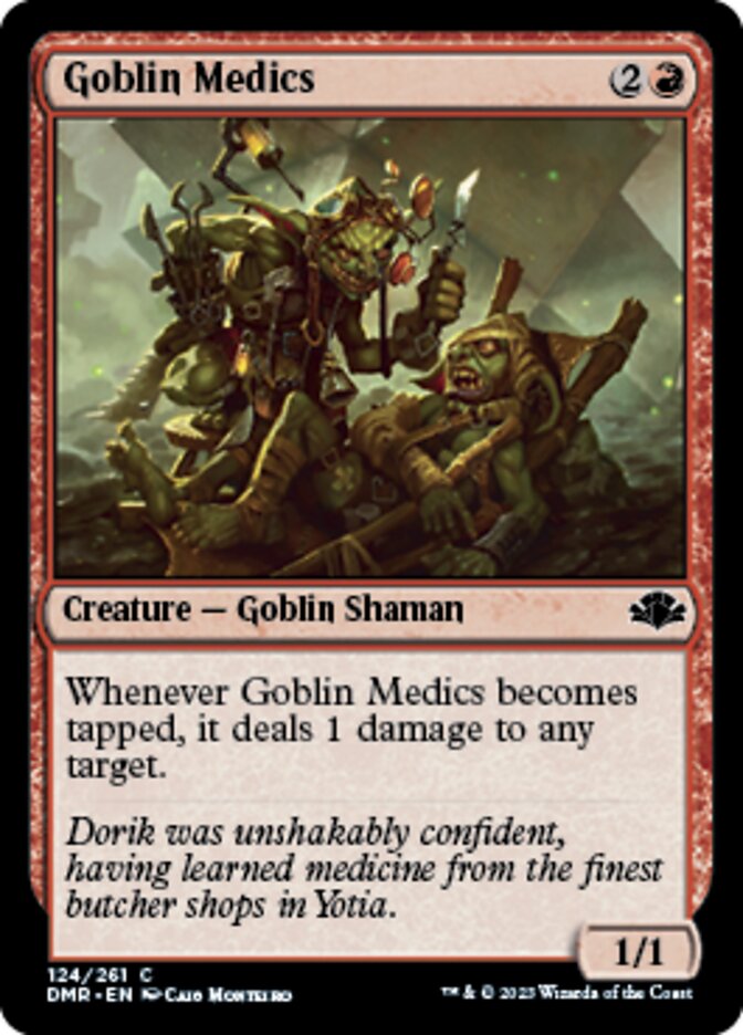 Goblin Medics [Dominaria Remastered] | PLUS EV GAMES 