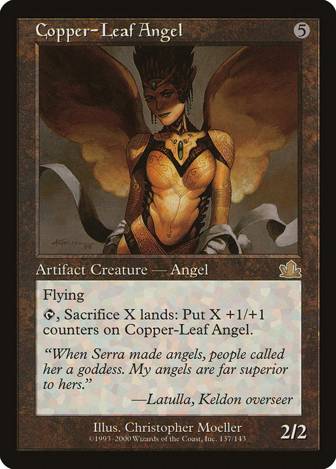 Copper-Leaf Angel [Prophecy] | PLUS EV GAMES 