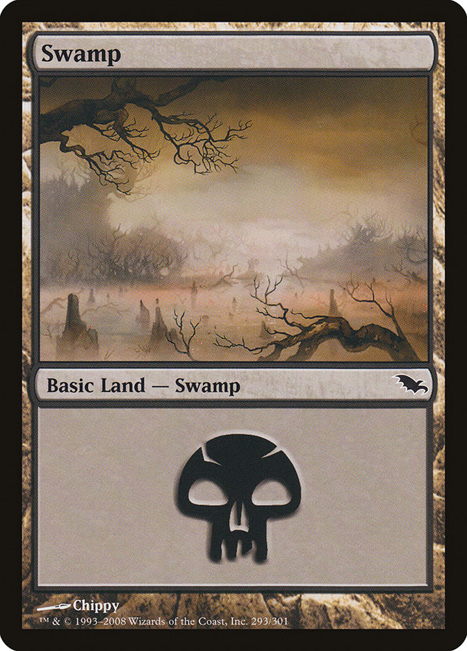 Swamp (293) [Shadowmoor] | PLUS EV GAMES 