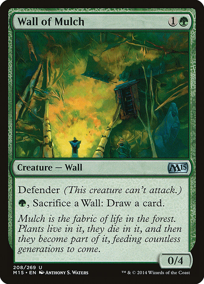 Wall of Mulch [Magic 2015] | PLUS EV GAMES 