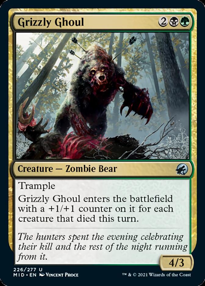 Grizzly Ghoul [Innistrad: Midnight Hunt] | PLUS EV GAMES 